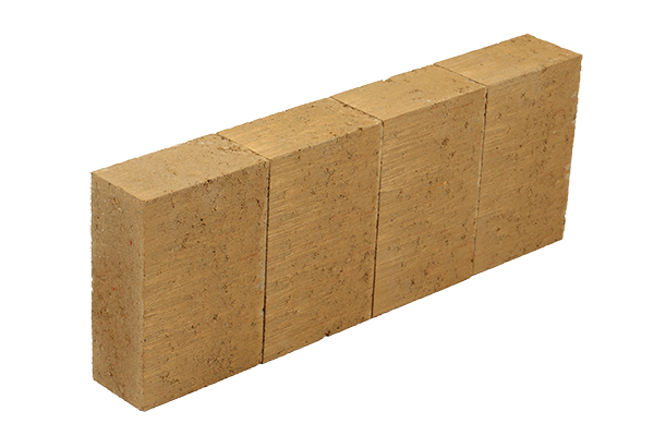 Bordurette finition franc, couleur jaune/beige, 14,5 x 21,75 x 8 cm