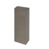 Petite palissade de soutènement, couleur Tourbe (anthracite) 21,75 x 58 x 10 cm