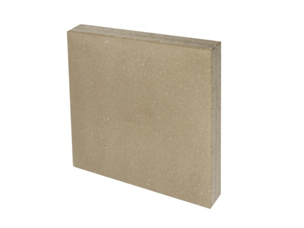 Grande palissade de soutènement, couleur Cendre (gris clair) 58 x 58 x 6 cm