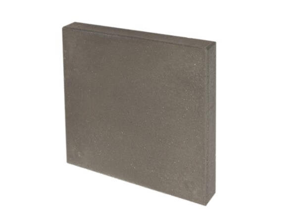 Grande palissade de soutènement, couleur Tourbe (anthracite/pierre bleue) 58 x 58 x 6 cm