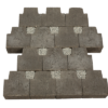 Pavé béton drainant franc, anthracite, 14,5 x 14,5 x 8 cm