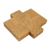 Pavé béton franc, luxembourg (jaune/beige) 11 x 11 x 6 cm